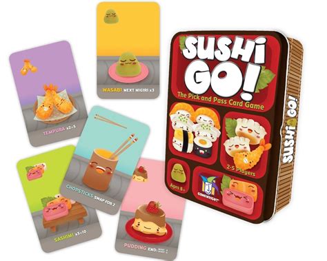 Sushi Go! -  เกมไพ่ที่รวดเร็วและสนุกสนานสำหรับทุกวัย!